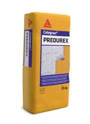 Saco de 25 kg de Cotegran Predurex de Sika, mortero de cal y cemento hidrofugado para revoco y enlucido de fachadas - Vetonek