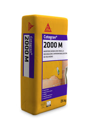 Saco de Cotegran 2000 M de Sika, mortero monocapa semiligero para decorar e impermeabilizar fachadas - Vetonek