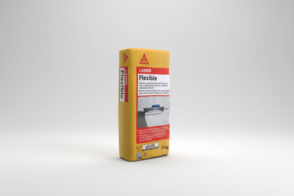 Sika LANKO® Flexible - Cemento cola flexible para cerámica - Vetonek