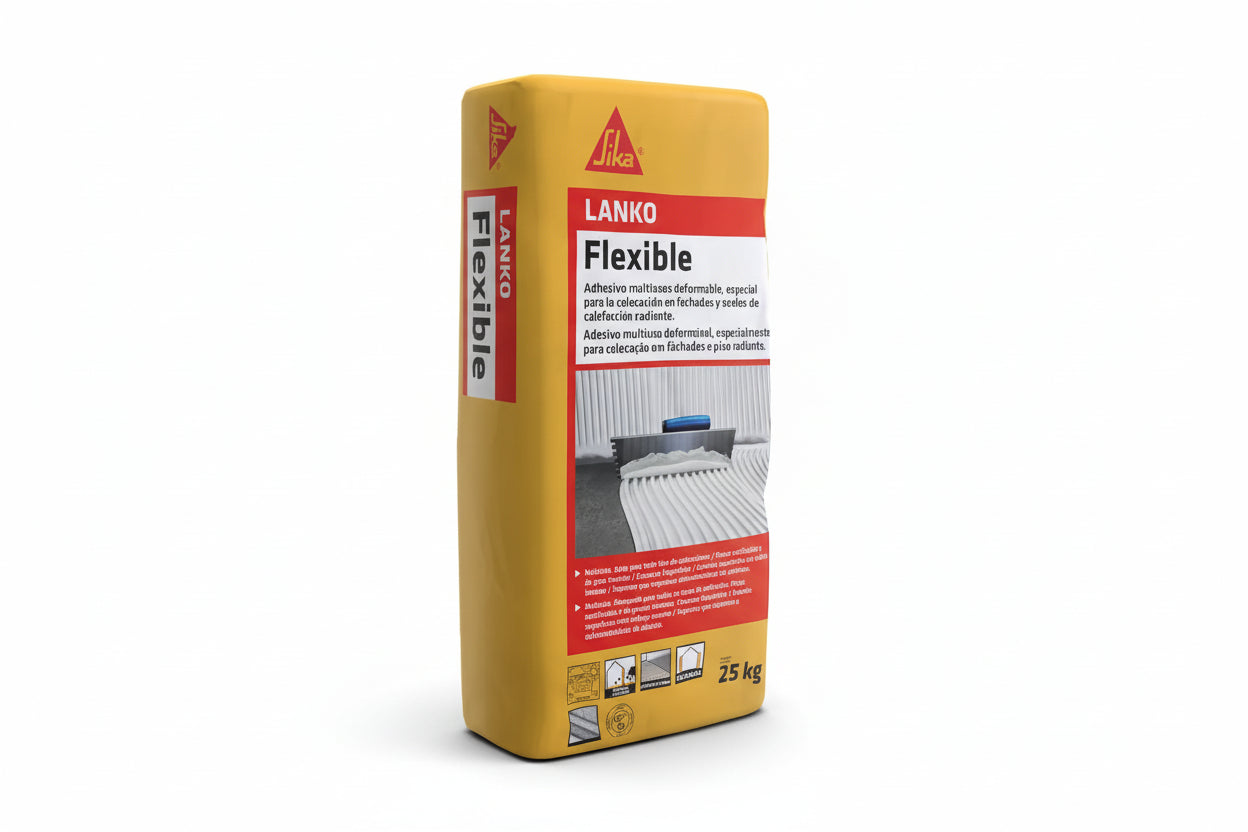 Sika LANKO® Flexible - Cemento cola flexible para cerámica - Vetonek
