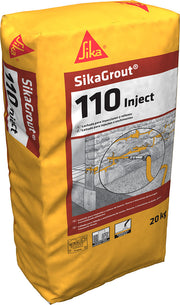 Saco de 20 kg de SikaGrout®-110 Inject de Sika, lechada cementosa de inyección para vainas de pretensado y fisuras - Vetonek
