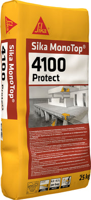 Saco de 25 kg de Sika MonoTop®-4100 Protect de Sika, mortero R4 de reparación y protección de hormigón apto para agua potable - Vetonek