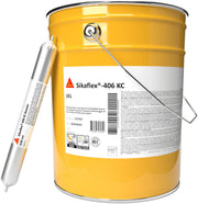Bote de 10 l de Sikaflex®-406 KC de Sika, sellador autonivelante de poliuretano para juntas de pavimento de hormigón y asfalto - Vetonek