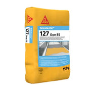 Saco de 15 kg de Sikalastic®-127 Duo ES de Sika, revestimiento cementoso impermeable y adhesivo cerámico para terrazas y piscinas - Vetonek