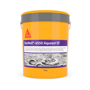Bote de SikaWall®-6550 Aquasol SF de Sika, revestimiento acrílico fotocatalítico autolimpiable para fachadas y SATE - Vetonek