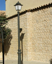 Esquina del revestimiento Buñuel colocada