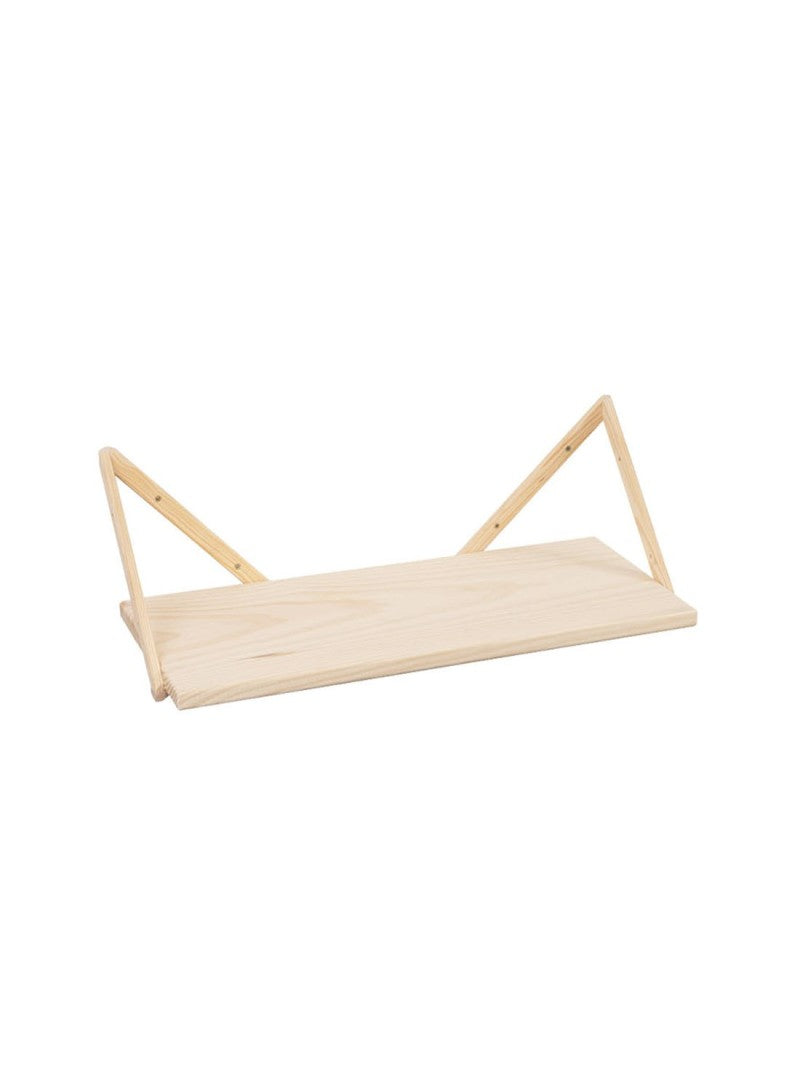 Estante Infantil de Madera Maciza de Pino - TRIANGLE 21x62x26 cm Astideco