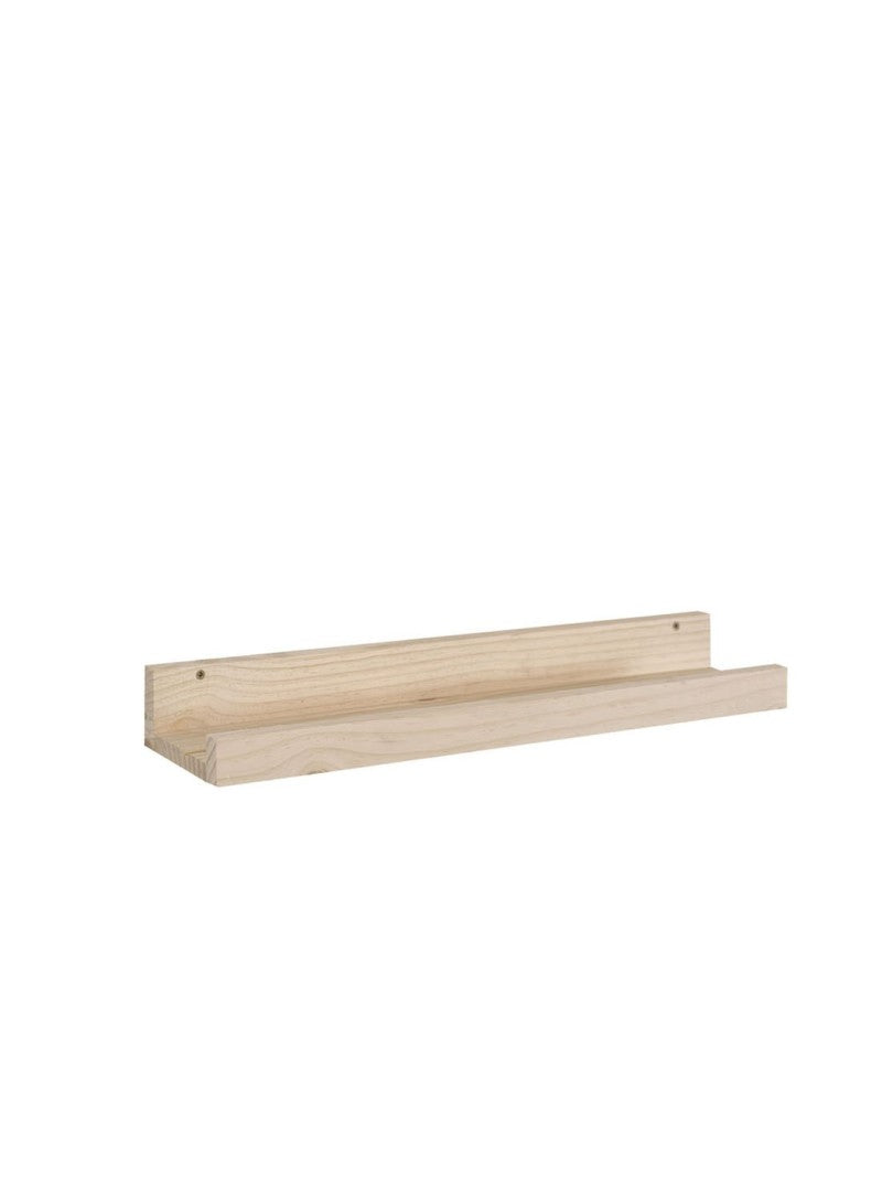 Estante para cuadros de madera de pino 60 cm - Versatilidad y Estilo Astideco