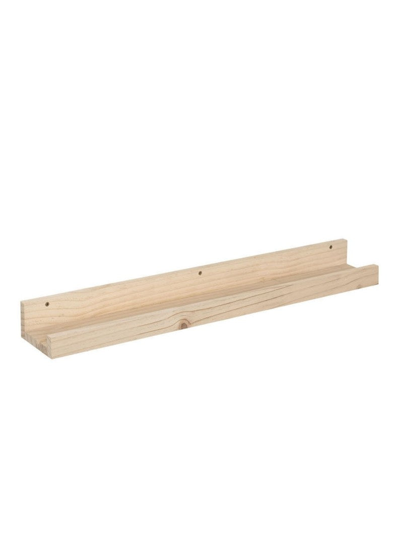 Estante para Cuadros de Madera de Pino 80 cm - Versatilidad y Estilo Astideco