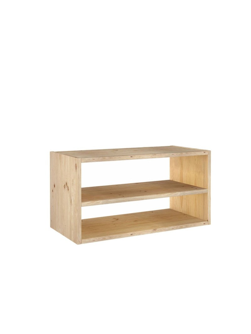 Estantería Dinamic rectangular de madera de pino Astideco