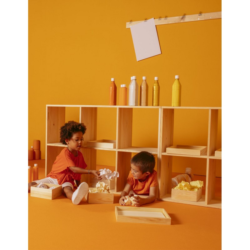 Estantería modular infantil DINAMIC 3x2 cubos Astideco