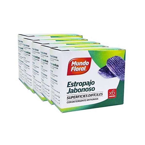 Estropajo Jabonso Antigrasa - Pack de 144 Unidades Vetonek