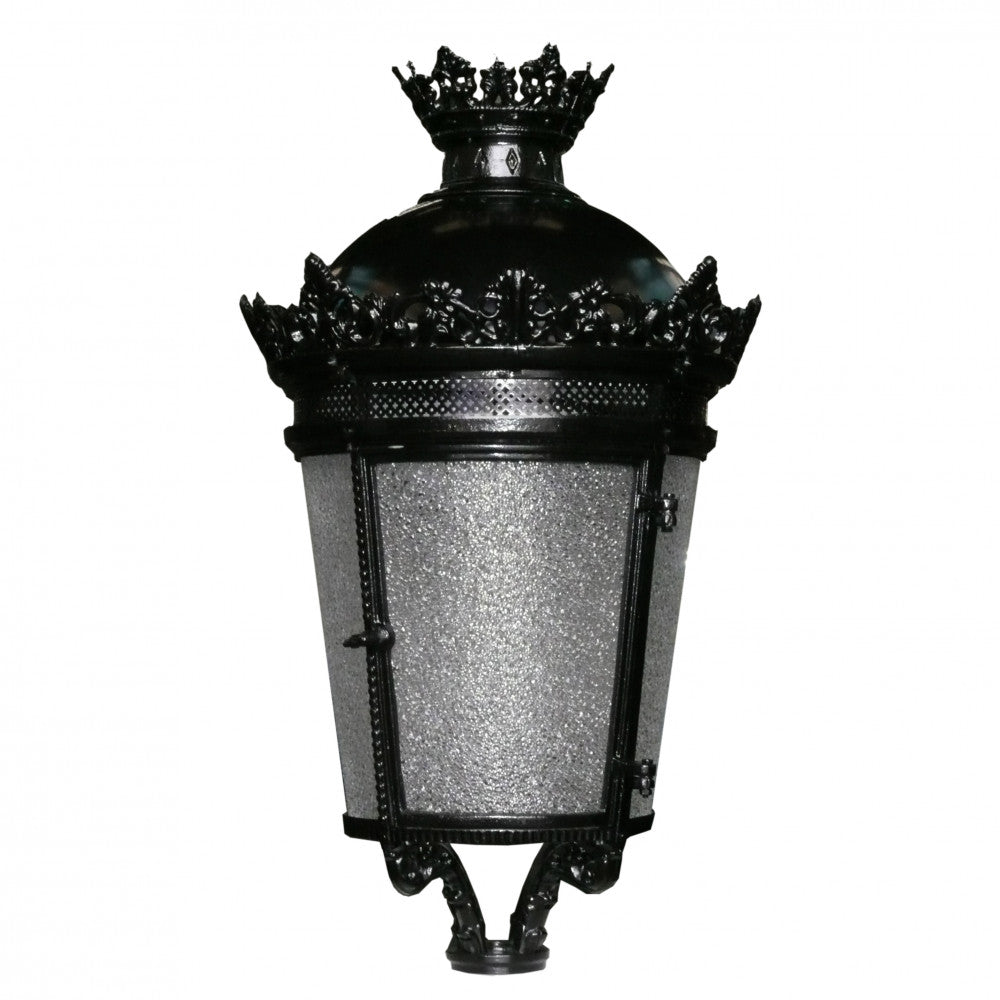 Farol Fernandino 650MM Fundición Aluminio Pintado Horno Negro — Vetonek