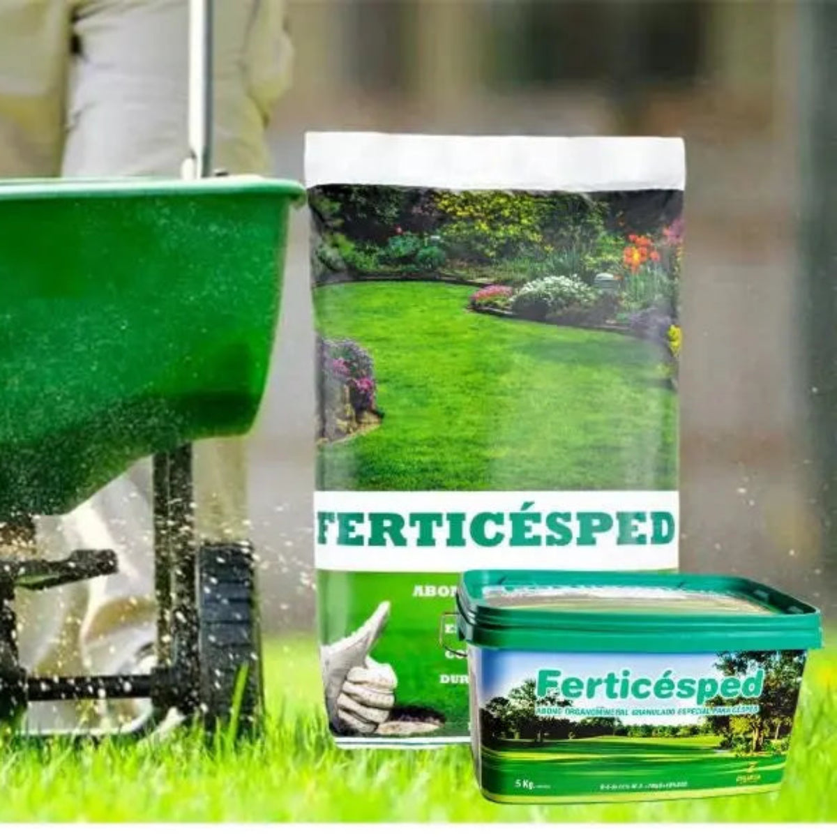 Ferticésped abono orgánico-mineral especifico para céspedes Vetonek