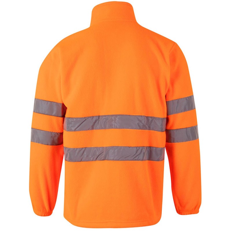Chaqueta polar de alta visibilidad Velilla 181 en amarillo flúor - Vetonek