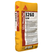 Saco de 25 kg de Sika MonoTop®-3260 Grid de Sika, mortero cementoso con fibras para refuerzo de estructuras de fábrica con malla CarboDur® Grid - Vetonek