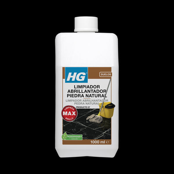Limpiador Abrillantador HG para Mármol y Piedra Natural 1L Vetonek