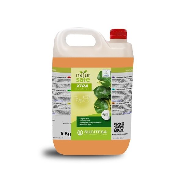 Fregasuelos Ecológico Ecolabel - Garrafa 5 Litros Vetonek