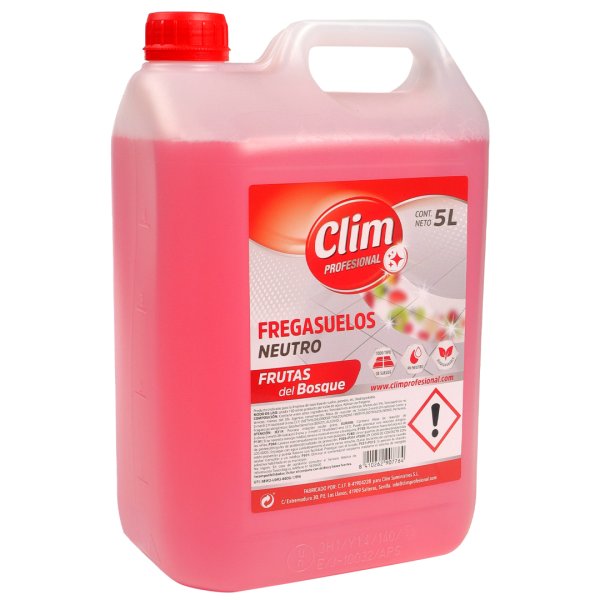 Fregasuelos neutro Frutos del Bosque - 3 garrafas de 5L Vetonek