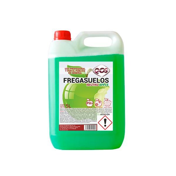 Fregasuelos Neutro Aroma a Manzana - Garrafa 5L Vetonek