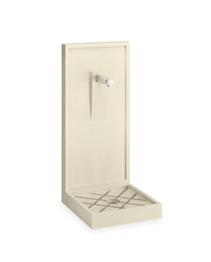 Fuente de Jardín Mirto de hormigón, punto de agua para riego y decoración - Vetonek