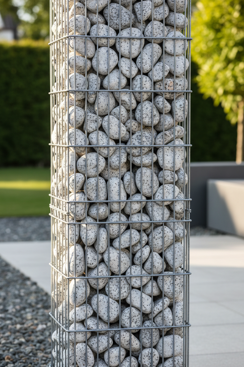 Canto rodado Granito Gaviones - Vetonek