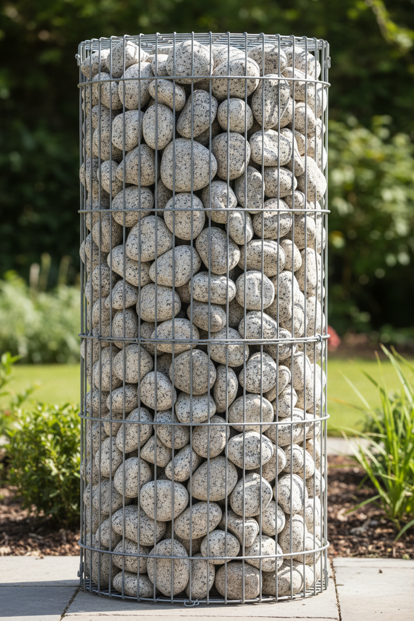 Canto rodado Granito Gaviones - Vetonek