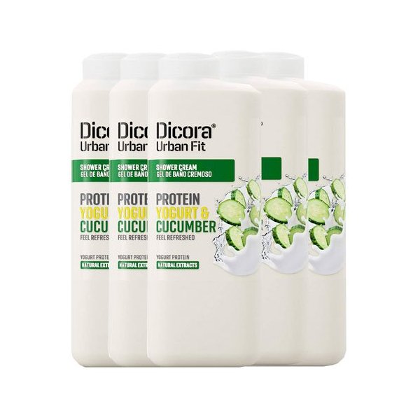 Gel de baño cremoso de yogurt y pepino - 400 ml Vetonek