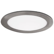 Placa LED 12W 1200Lm 6000ºK Circular Niquel Satinado — Vetonek (2)