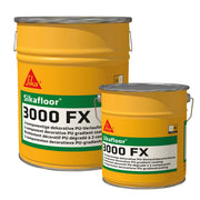 Conjunto A+B de 20 kg de Sikafloor®-3000 FX de Sika, resina de poliuretano autonivelante para pavimentos decorativos - Vetonek