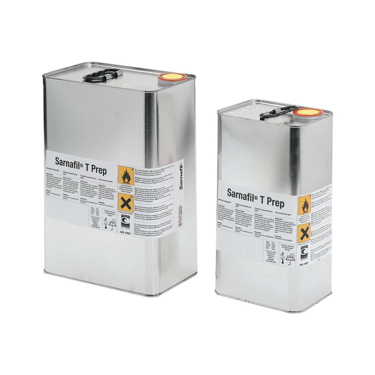 Bote de Sarnafil® T Prep de Sika, preparador y limpiador de soldadura para membranas de cubierta FPO - Vetonek