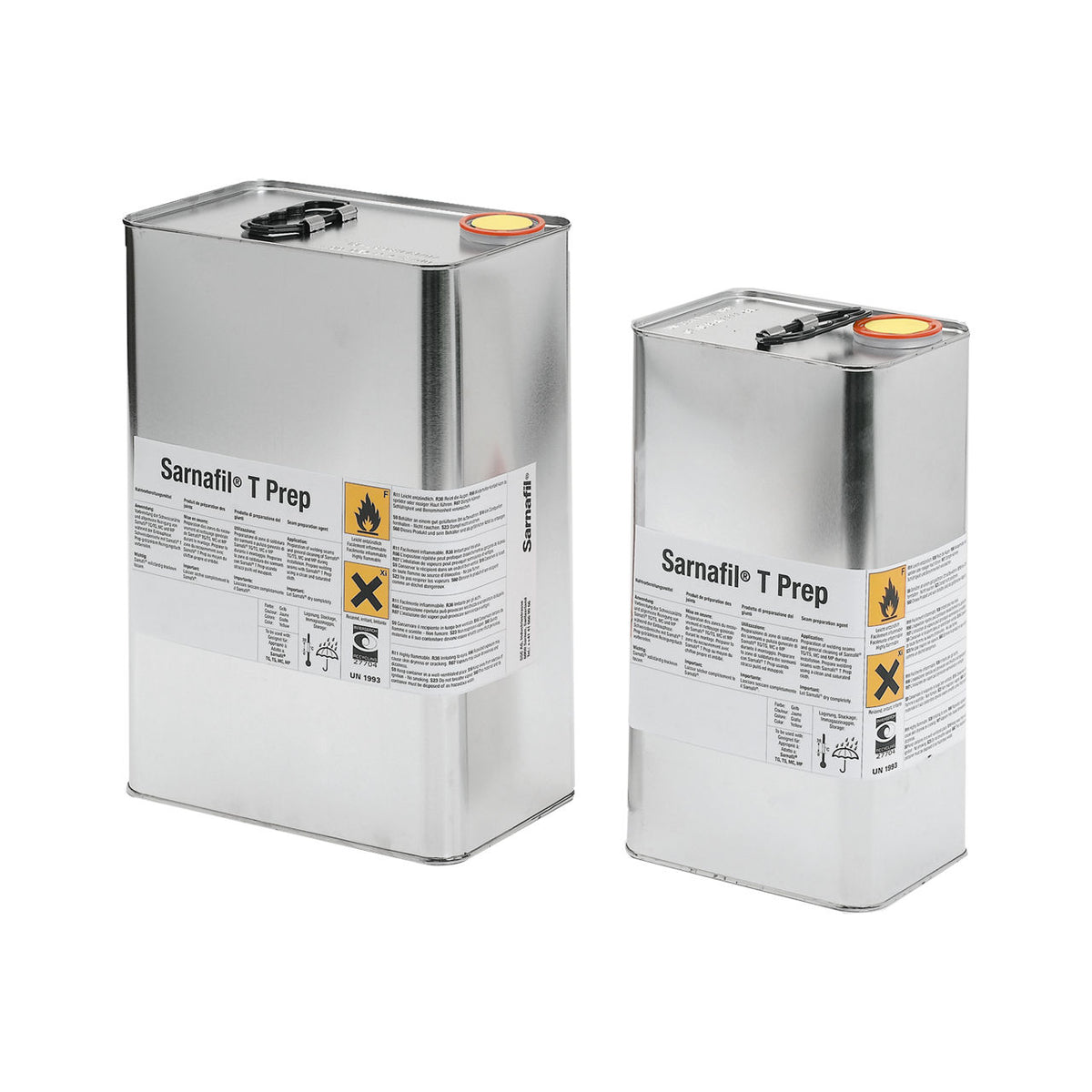 Bote de Sarnafil® T Prep de Sika, preparador y limpiador de soldadura para membranas de cubierta FPO - Vetonek