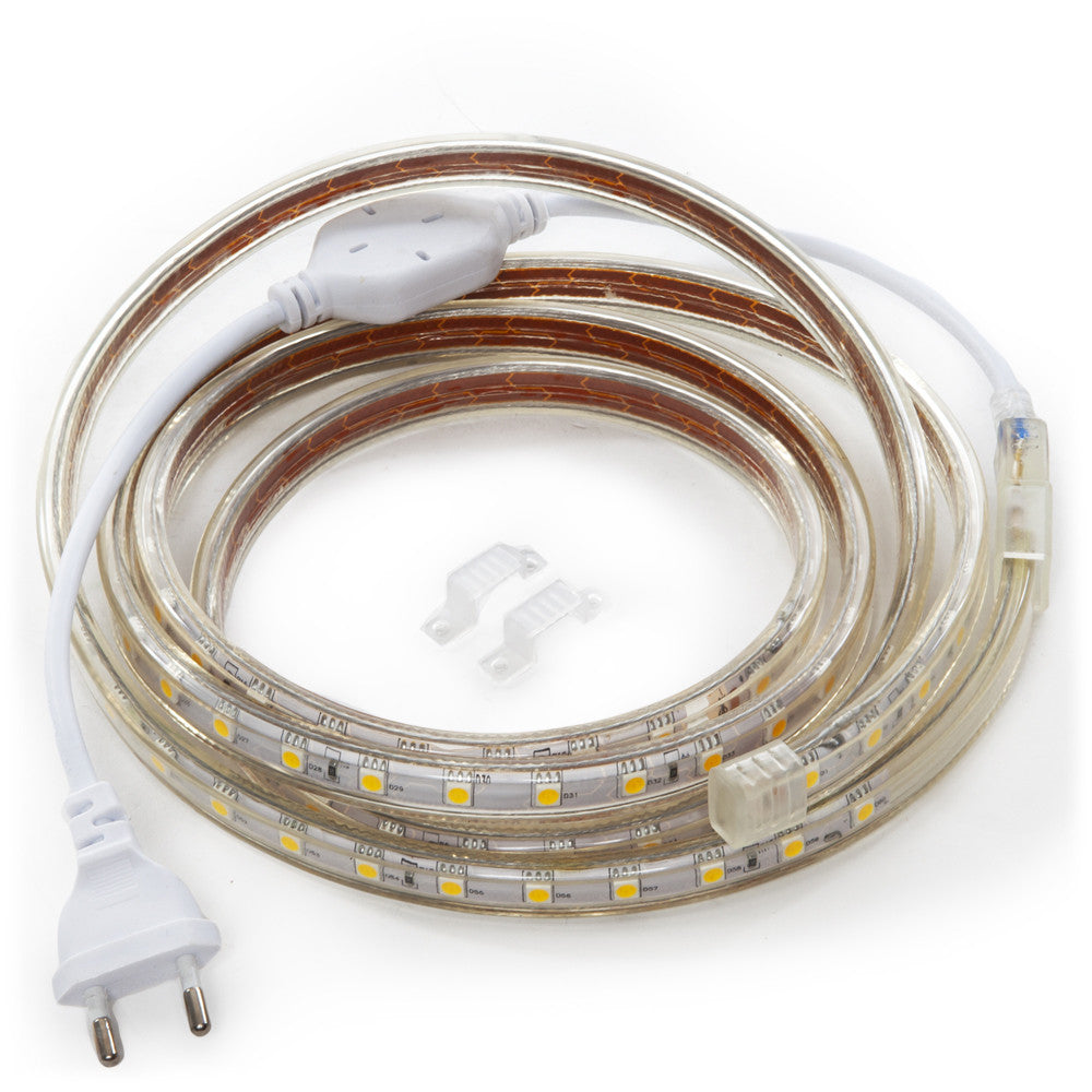 Tira de 60 LEDs/M 6000ºK SMD3528 220VAC x1M — Vetonek
