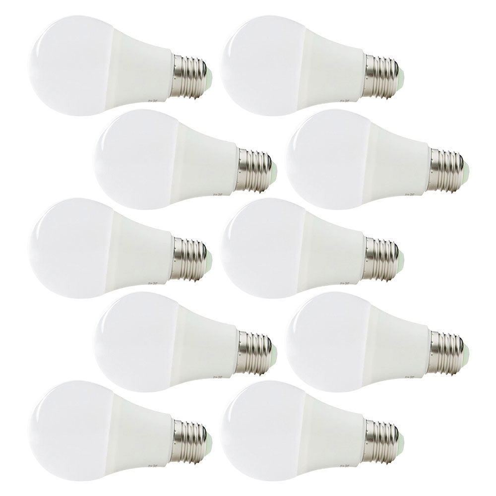 Pack de 10 Bombillas LED Esféricas Alumínio/PC E27 9W 810Lm — Vetonek (3)