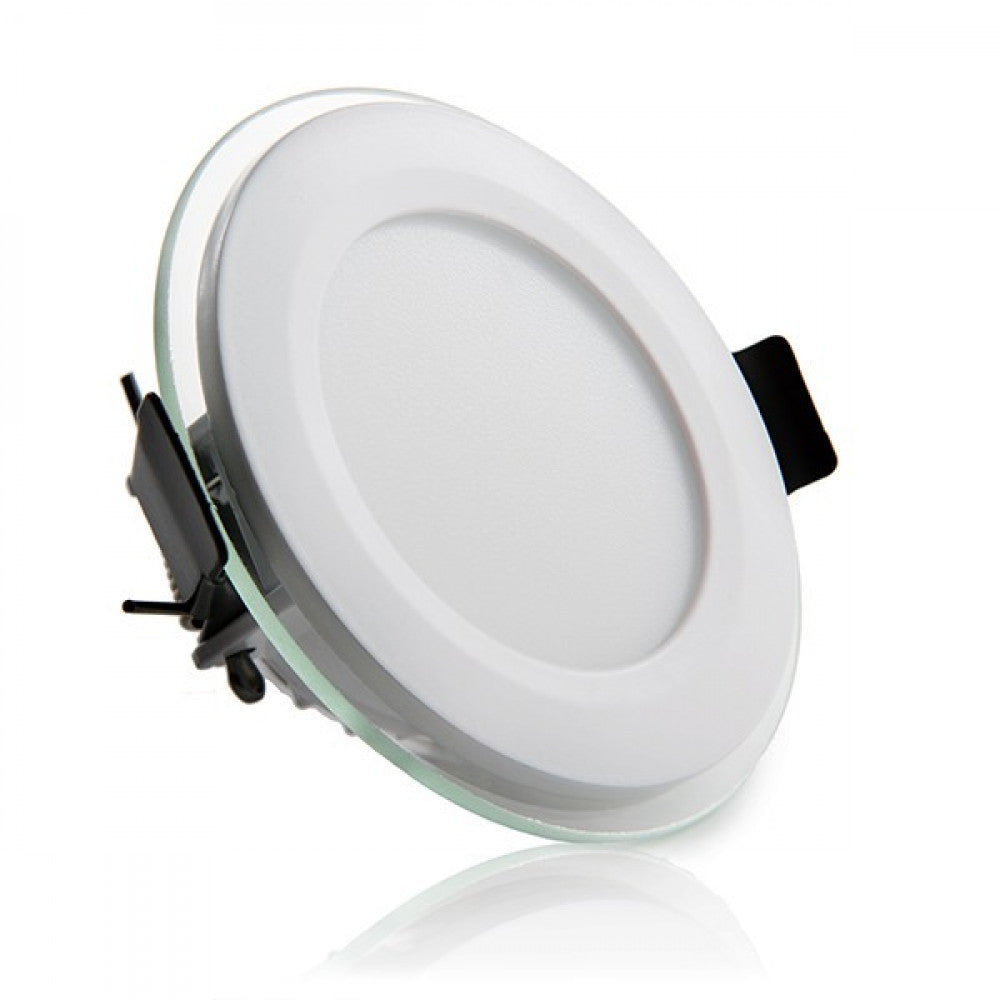Foco Downlight LED 6W 600Lm 6000ºK Circular Cristal Ø95mm — Vetonek