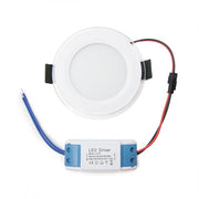 Foco Downlight LED 6W 600Lm 6000ºK Circular Cristal Ø95mm — Vetonek (5)