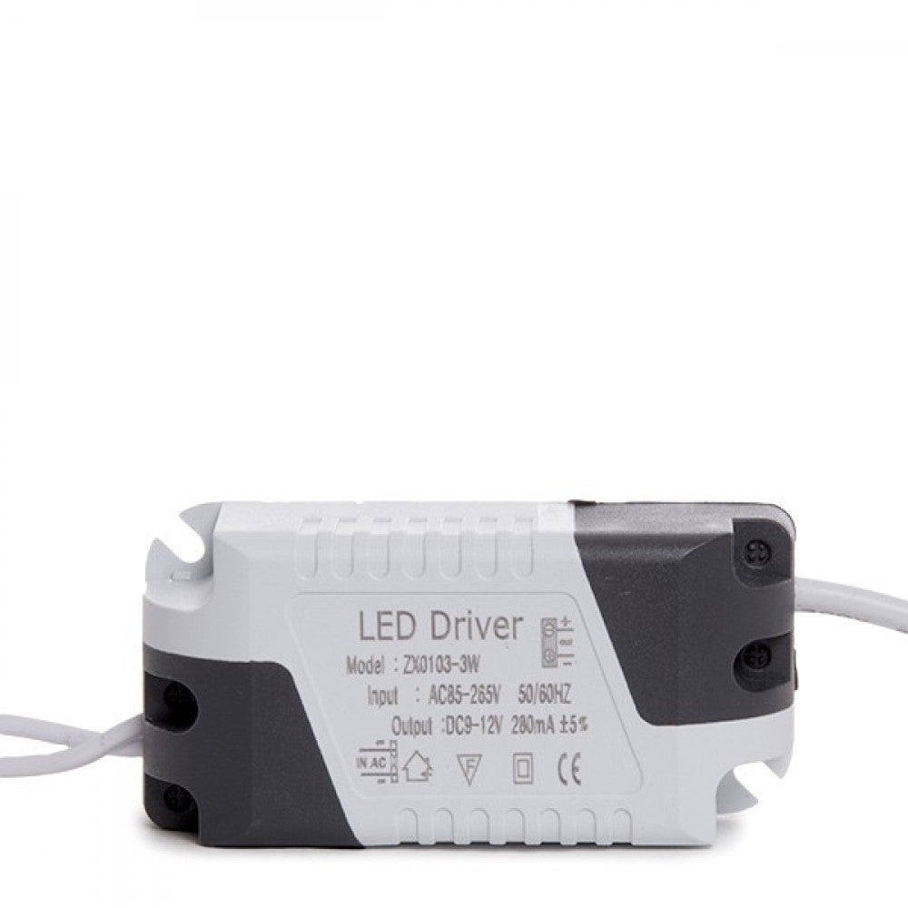 Placa LED 3W 300Lm 6000ºK Circular — Vetonek (5)