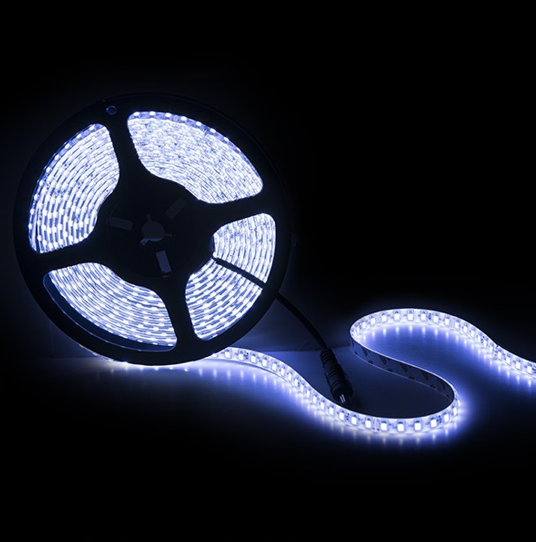 Tira de 600 LEDs 60W 5.500Lm CRI85 6000ºK SMD2835 24VDC x5M — Vetonek