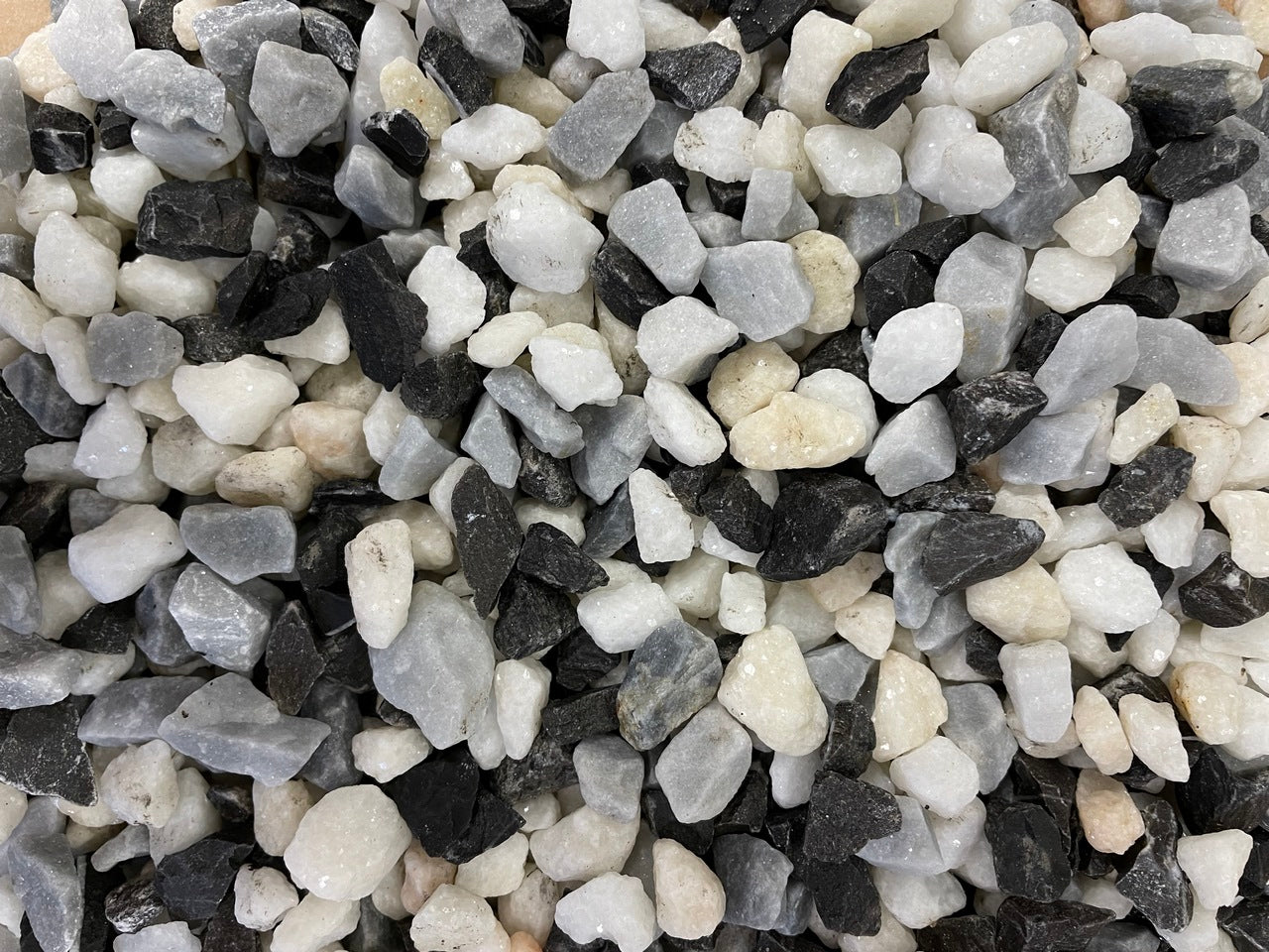 Grava Mixcolor Corbusier Vetonek piedra jardin