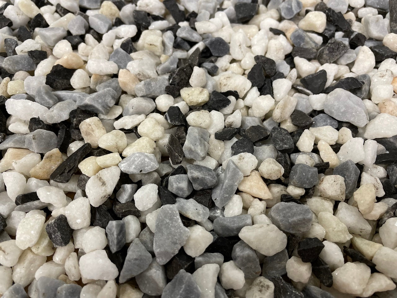 Grava Mixcolor Corbusier Vetonek piedra jardin