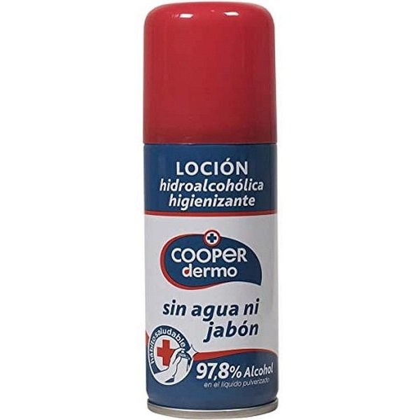 Loción hidroalcohólica sin agua ni jabón Cooper Dermo 100 ml Vetonek