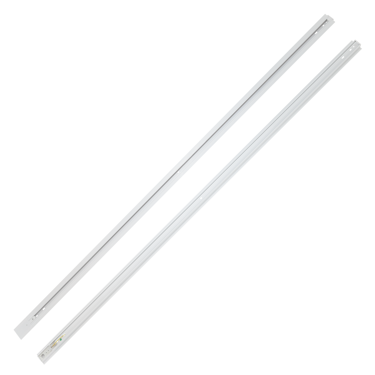 Carril Monofásico Empotrable para Focos LED 2M Blanco — Vetonek (5)