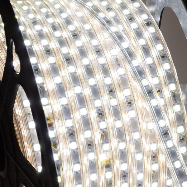 Tira de 60 LEDs/M 480W 24.000Lm 6000ºK SMD3528 220VAC IP65 x100M — Vetonek (2)