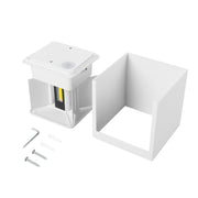 Aplique LED Exterior 2x5W 100Lm/W IP65 Blanco 4000K — Vetonek (6)