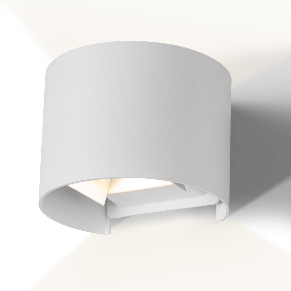 Aplique LED Exterior 2x5W 100Lm/W IP65 Blanco 4000K — Vetonek (3)