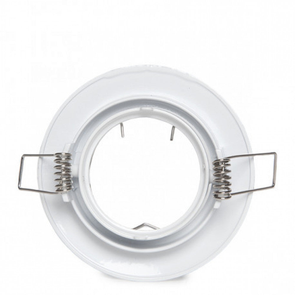 Aro Foco Downlight Basculante Circular Aluminio Blanco 93mm Estuche Personalizado — Vetonek (3)