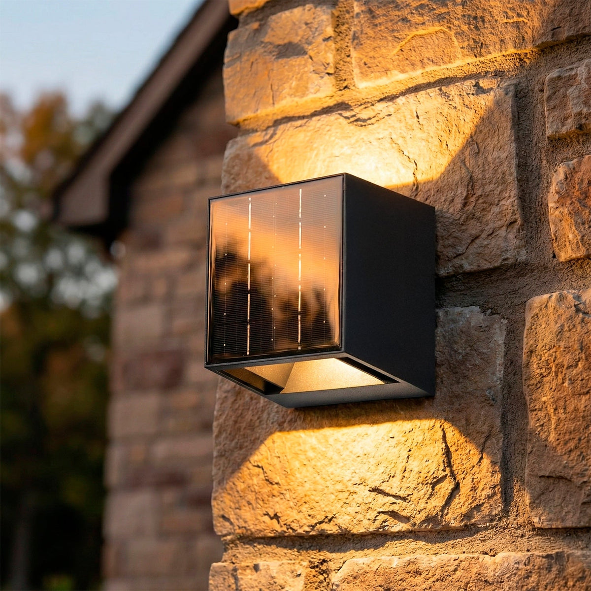 Aplique LED Solar Panel 1.5W Batería 3,7V IP65 — Vetonek (7)
