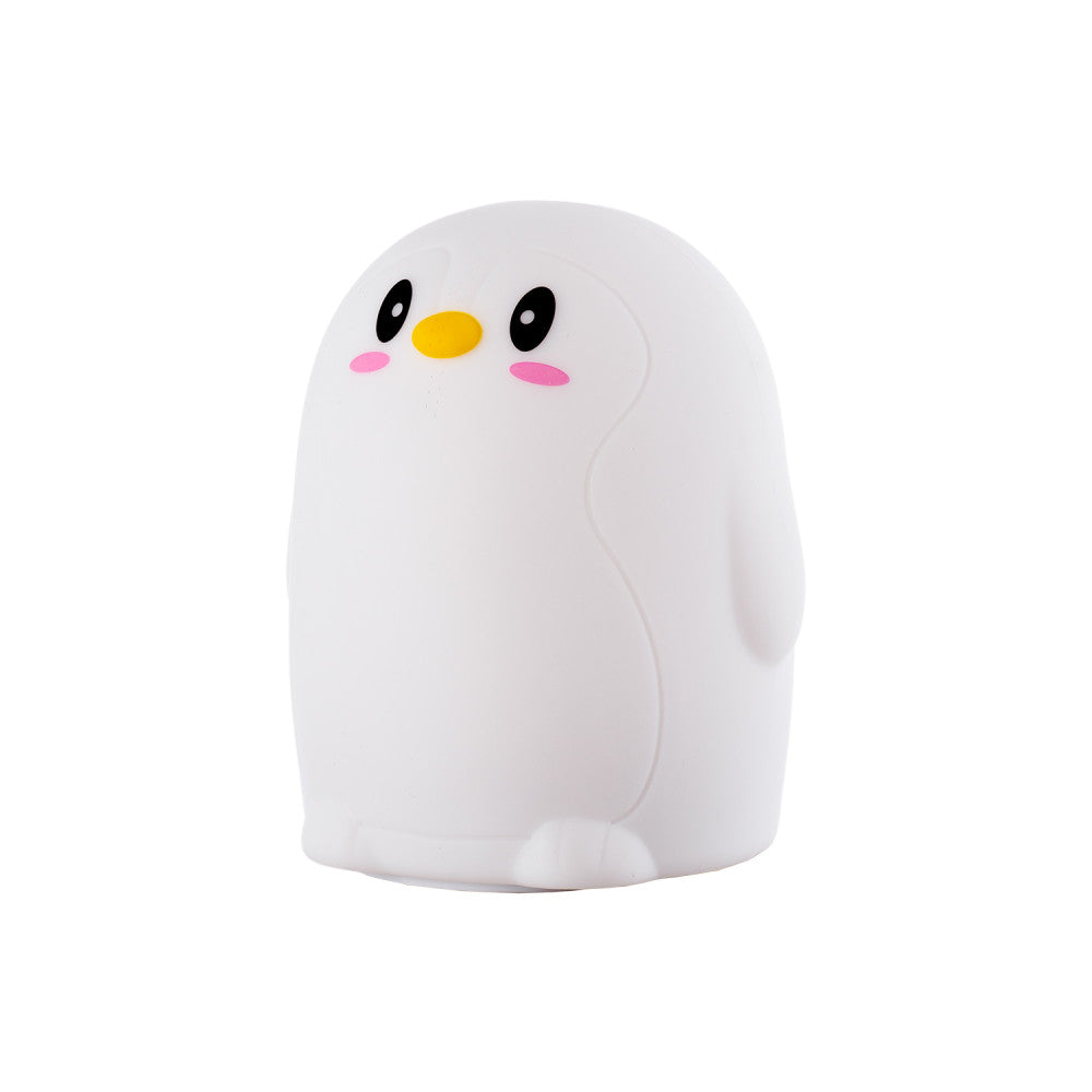 Lampara Nocturna de Mesa Led Infantil Quitamiedos y Recargable "Penguin" — Vetonek (2)