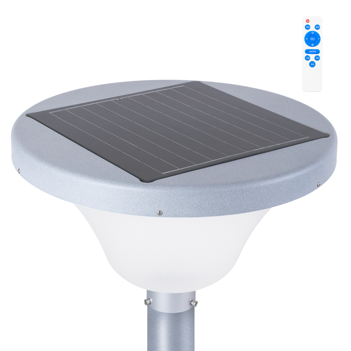 Farola LED Solar Circular para Jardines 45W — Vetonek