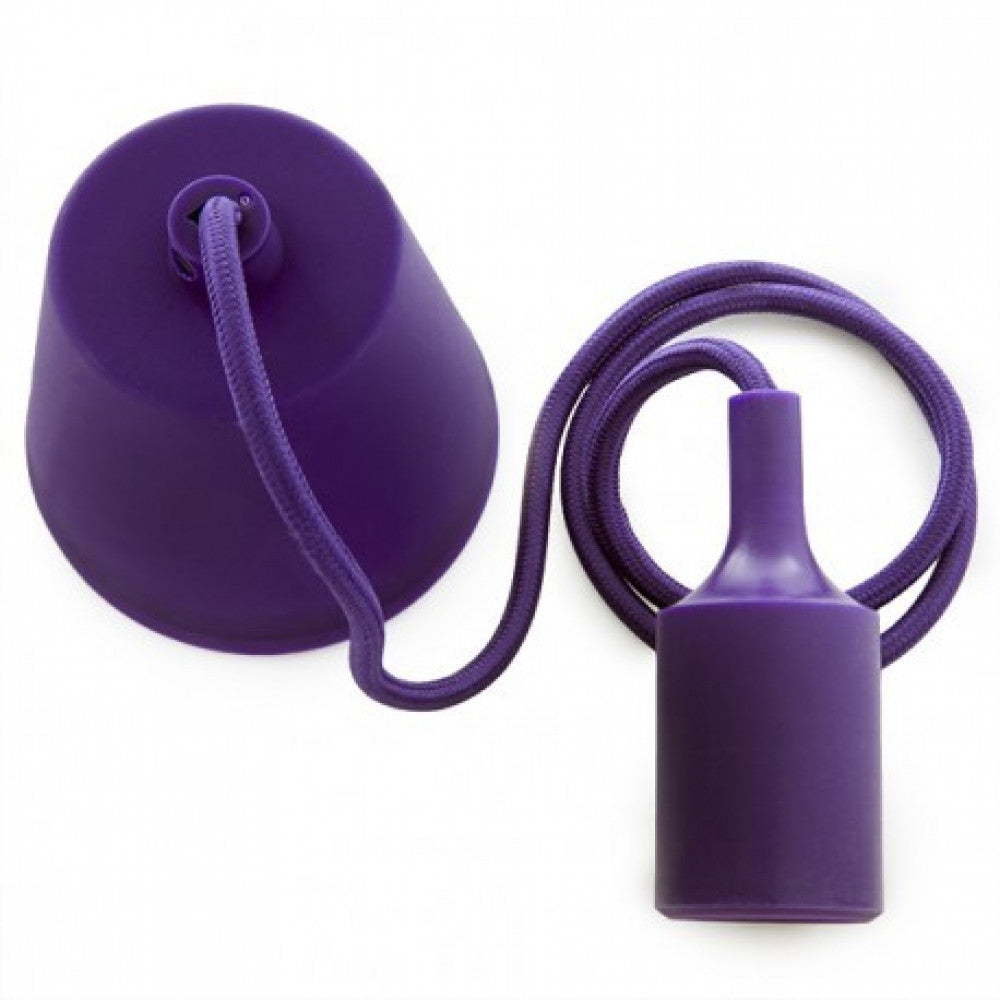 Portalámparas E27 Morado — Vetonek